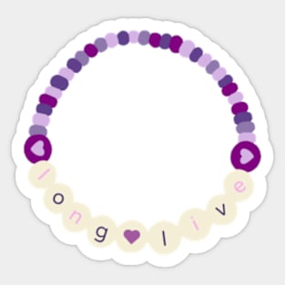 Long live Friendship Bracelet Sticker